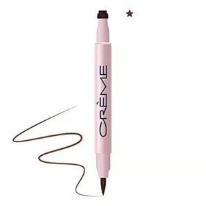 The Crème Shop Faux Real Freckle Stamp Star• Deep Brown  NIB